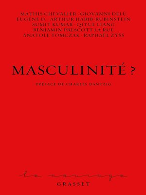 cover image of Masculinité